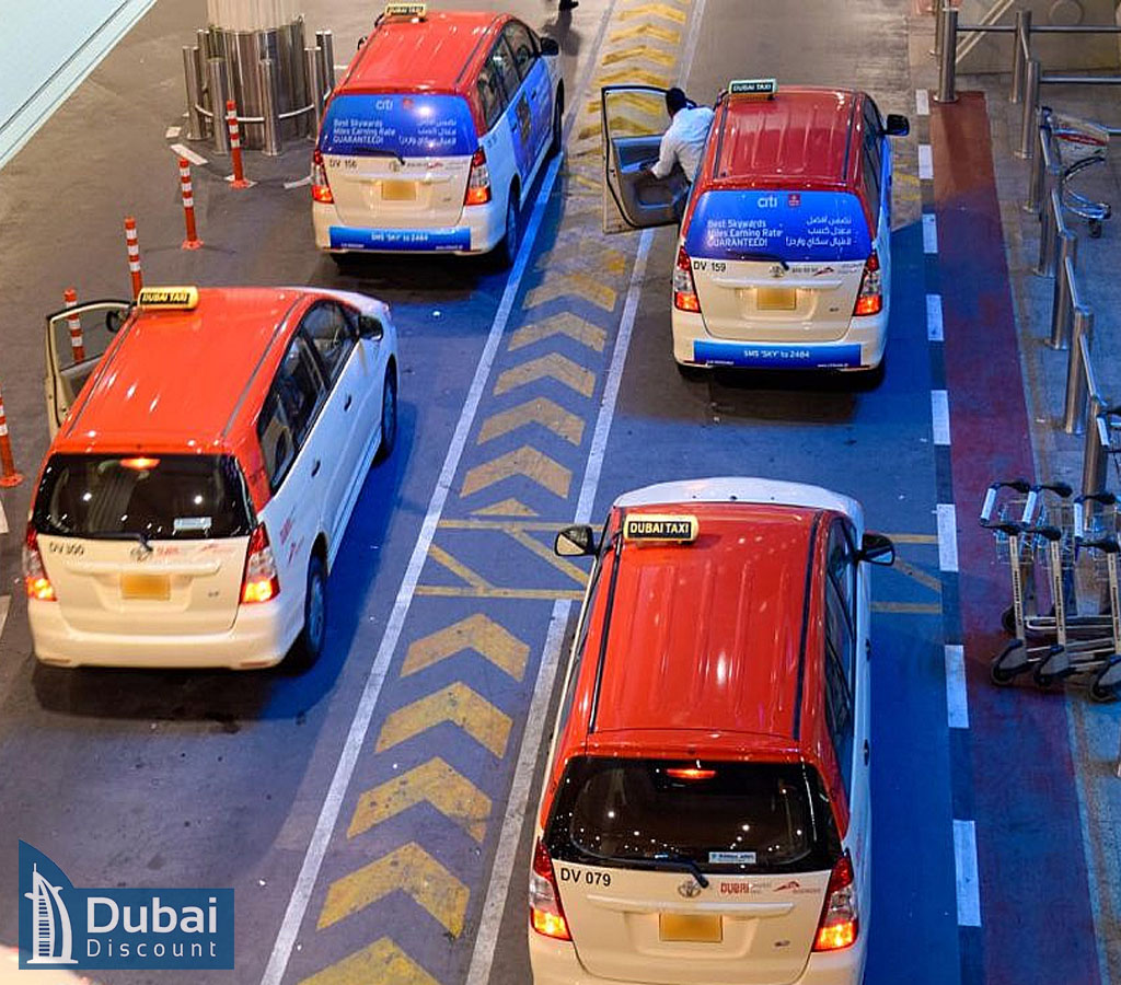 وسايل حمل و نقل عمومی در فرودگاه بين المللی دبی